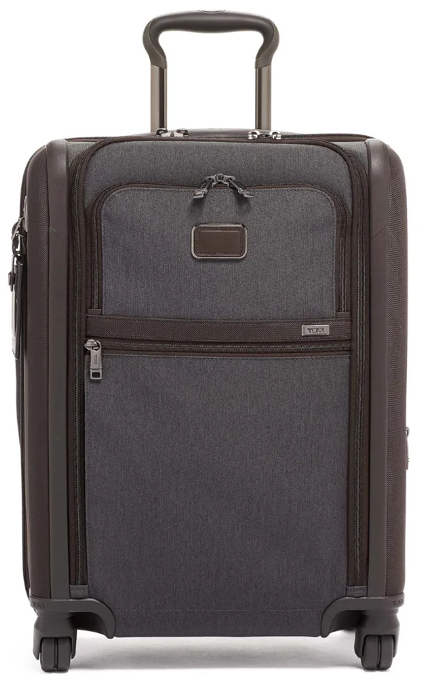 Alpha 3 Continental Dual Access 4 Wheeled Expandable Carry-On 56cm - Anthracite