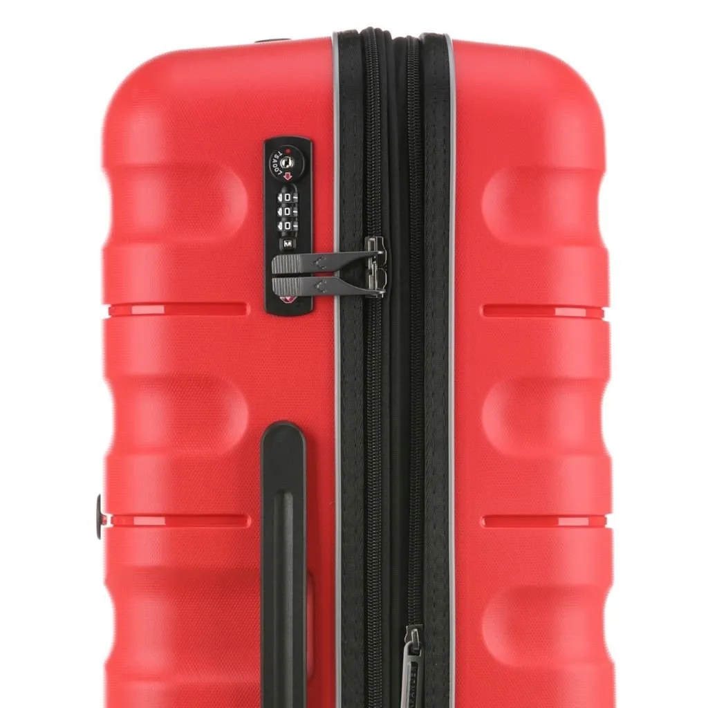 Antler Lincoln 68cm Medium Hardsided Luggage - Red