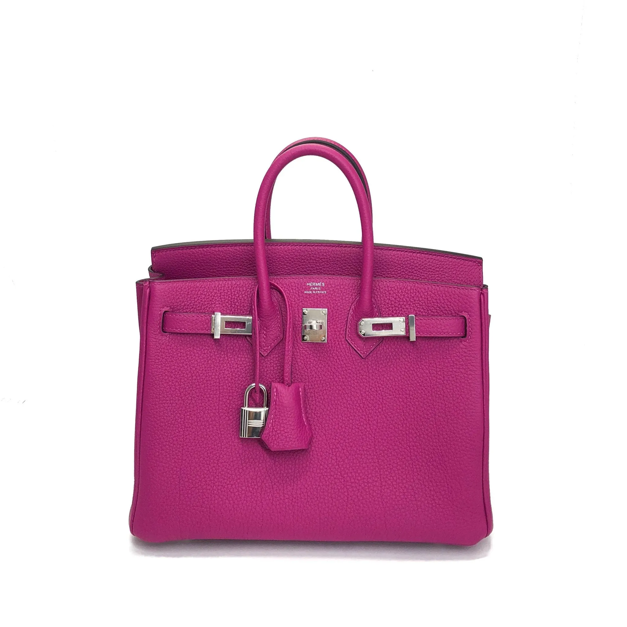 Birkin 25 Rouge Pourpre Togo Leather PHW