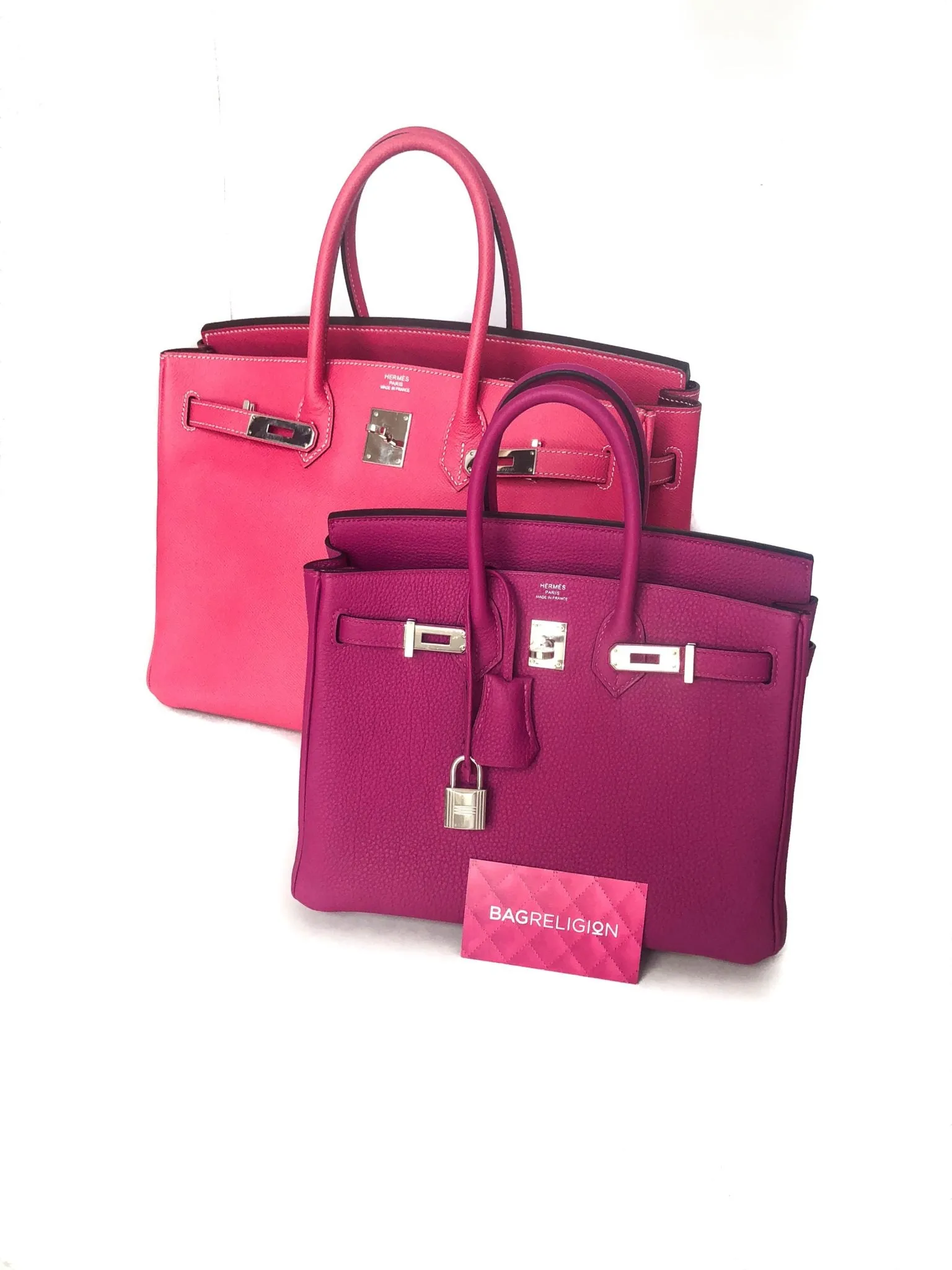 Birkin 25 Rouge Pourpre Togo Leather PHW