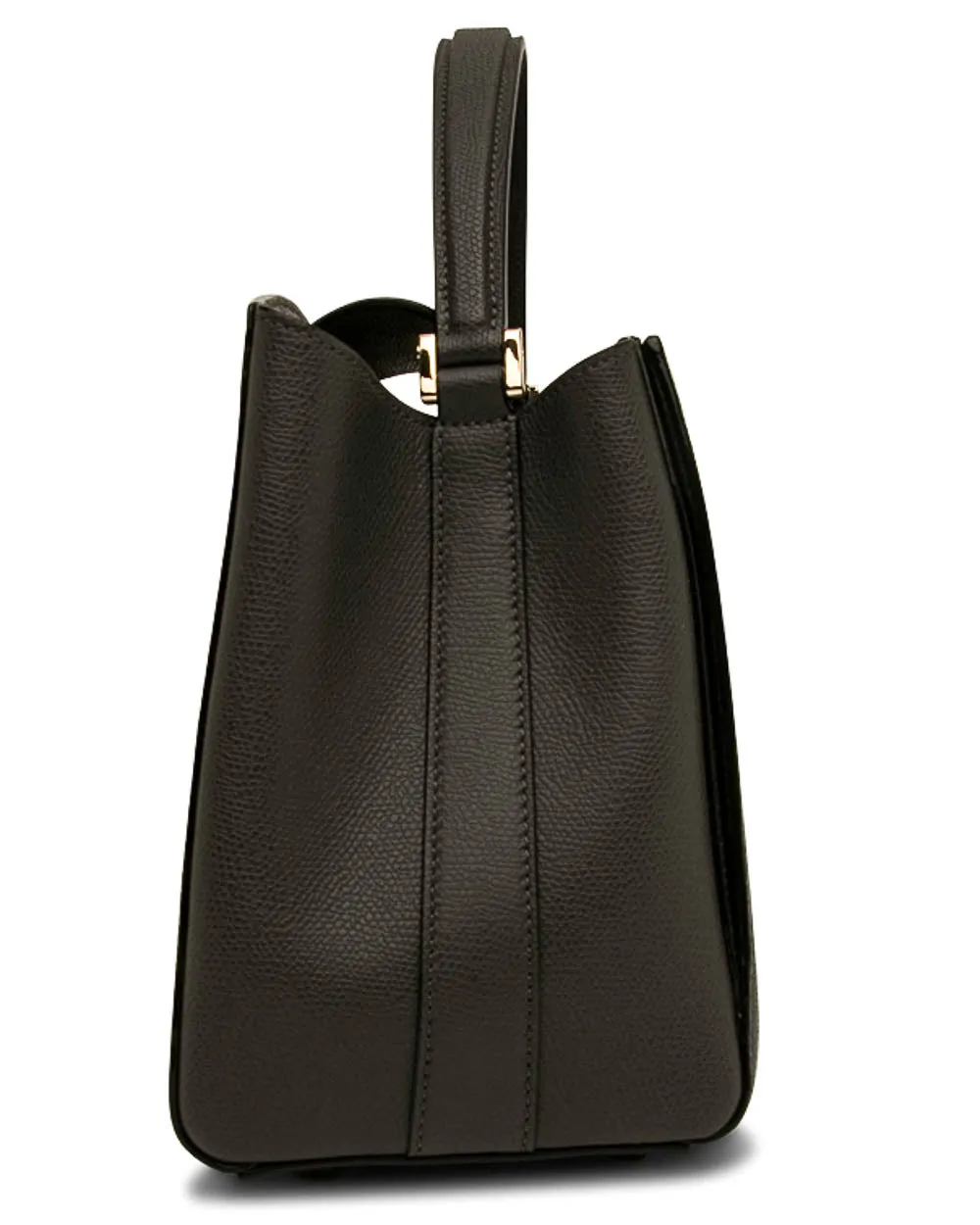 Brera Top Handle Medium Bag in Fumo Londra