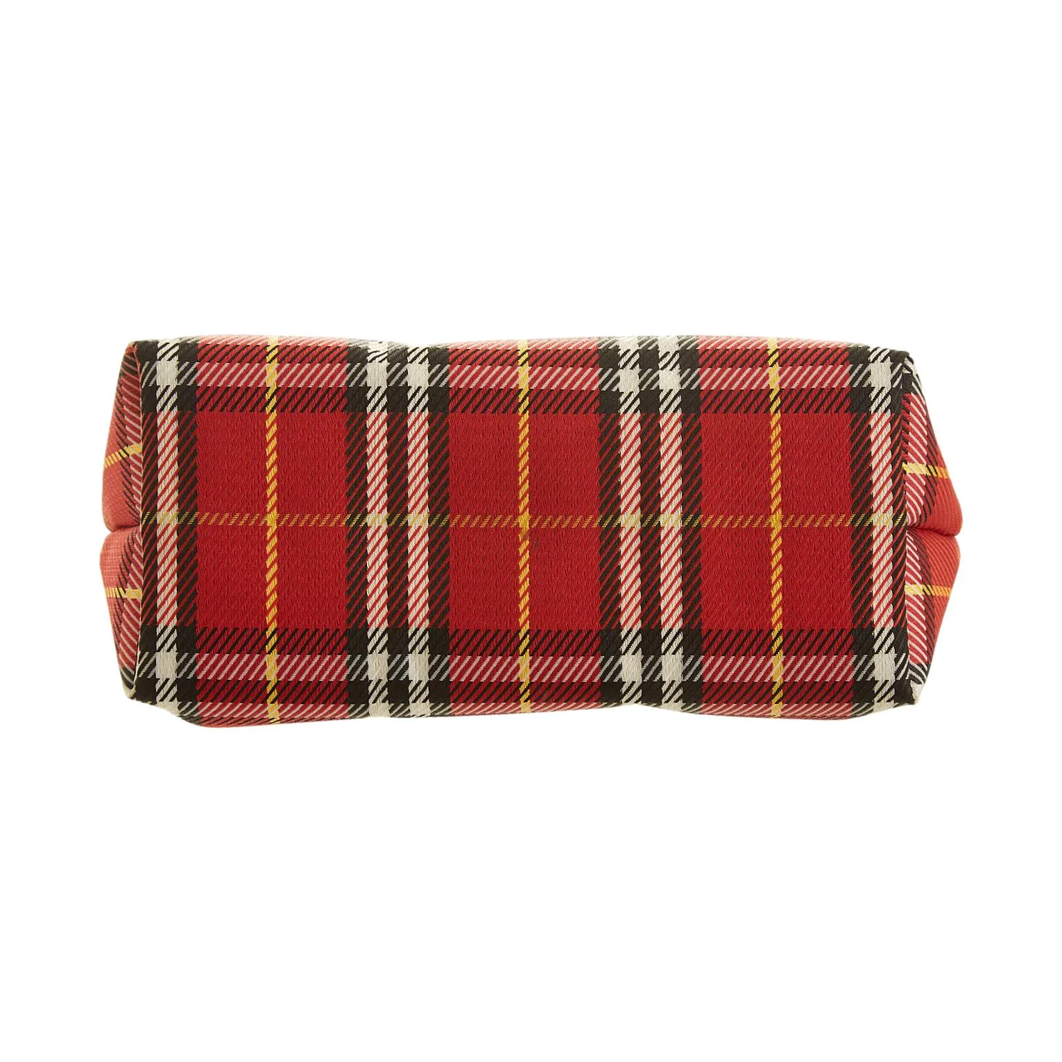 Burberry Red Plaid Mini Top Handle Bag