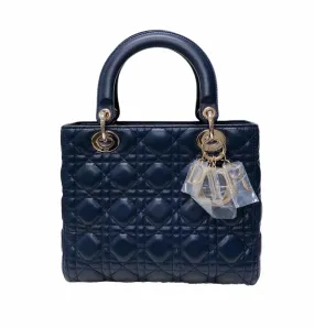 Cannage Lambskin Lady Dior Medium