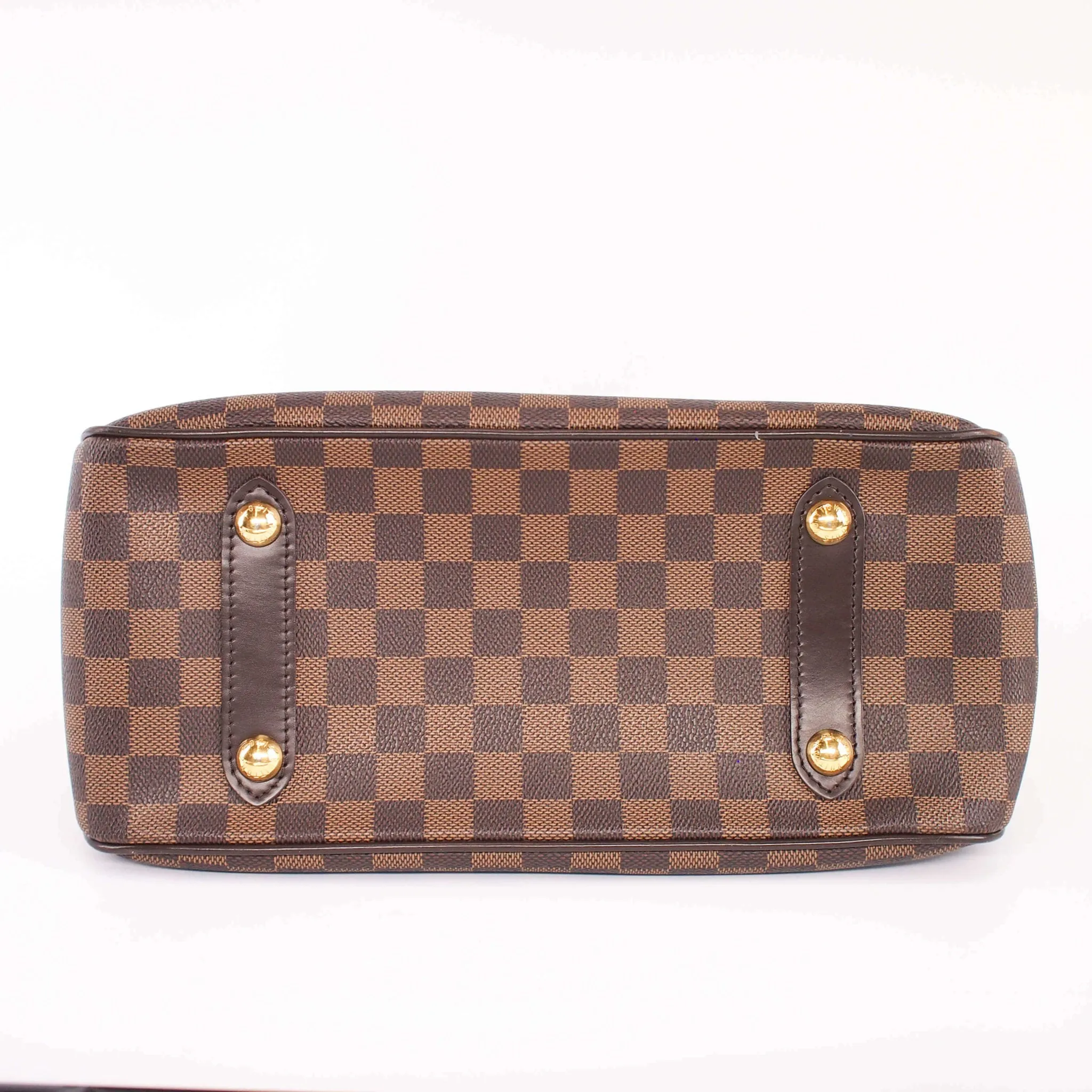 Canvas Cabas Rosebery Bag in Damier Ebene