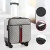 Carry-ons Wholesale Large Capacity Business Suitcase Set PU Leather Men Trolley Bag Luggage 4 Set Suitcases Luggage