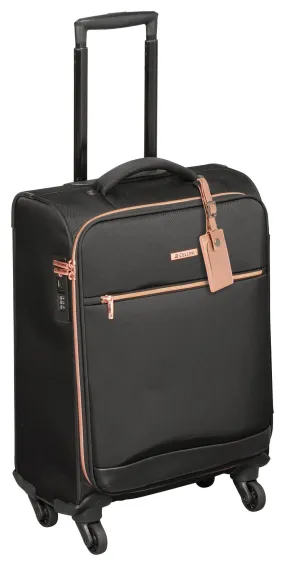 Cellini Allure 4 Wheel Carry On Trolley | Black