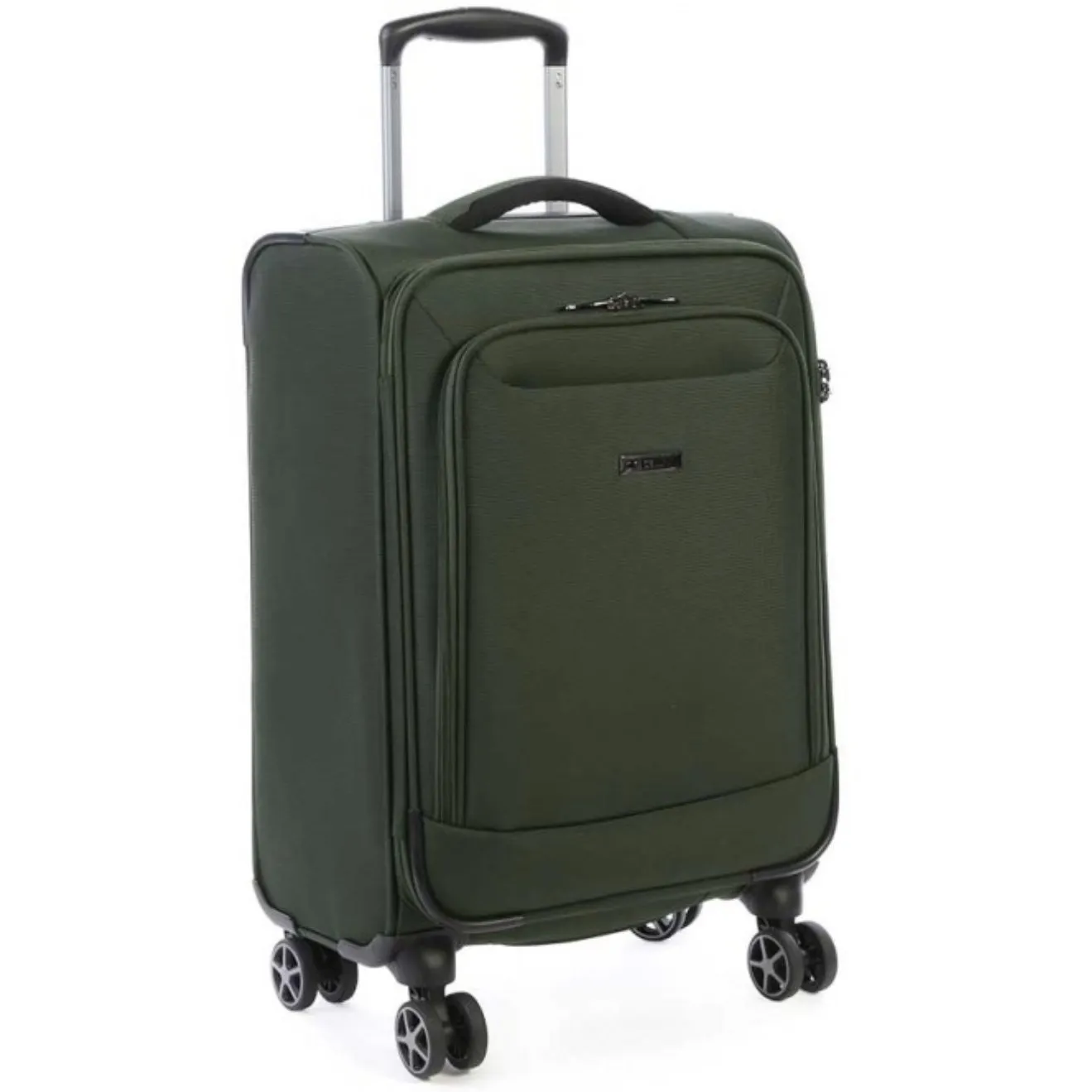 Cellini Optima 55cm 4 Wheel Cabin Trolley Black (5 Year Warranty)