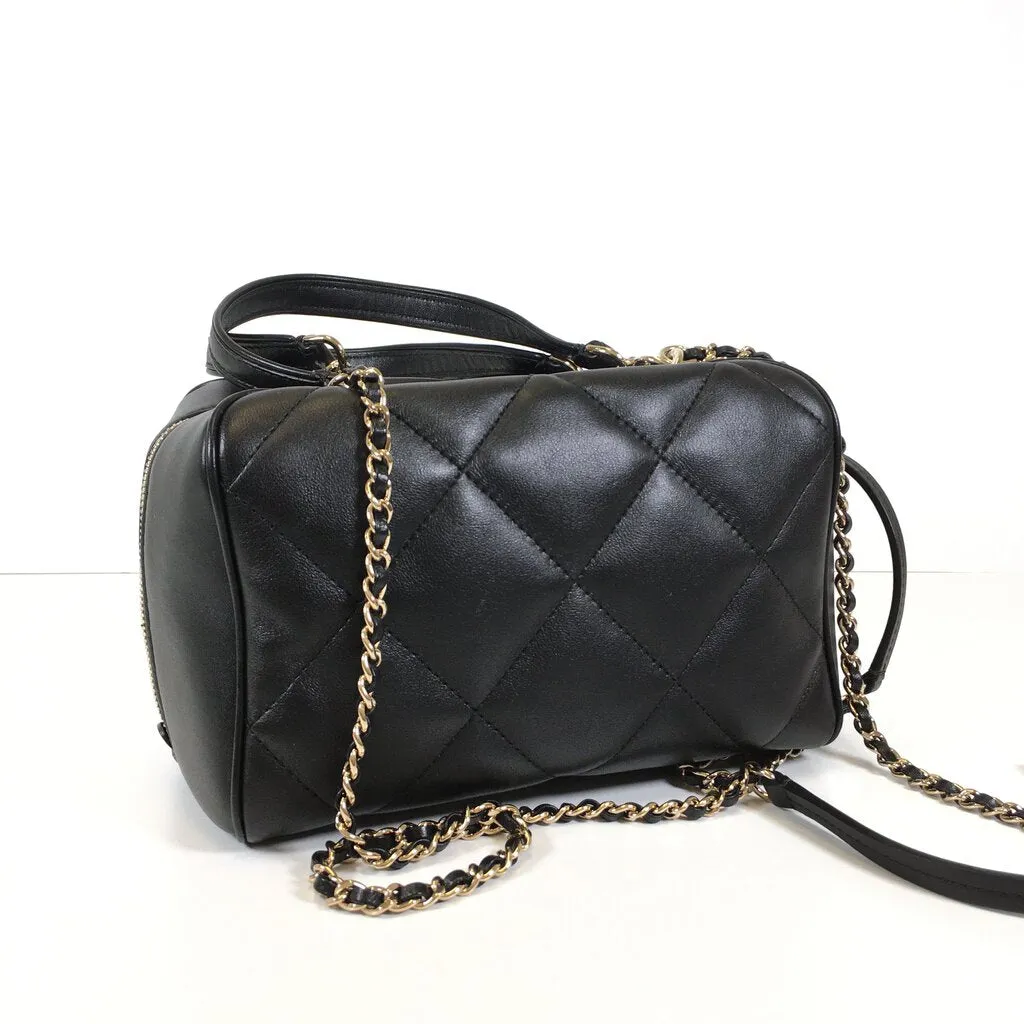 Chanel Top Handle Bowling Bag