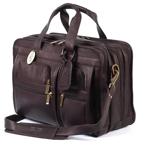 Claire Chase Executive Briefcase Extra Wide Assorted Colors