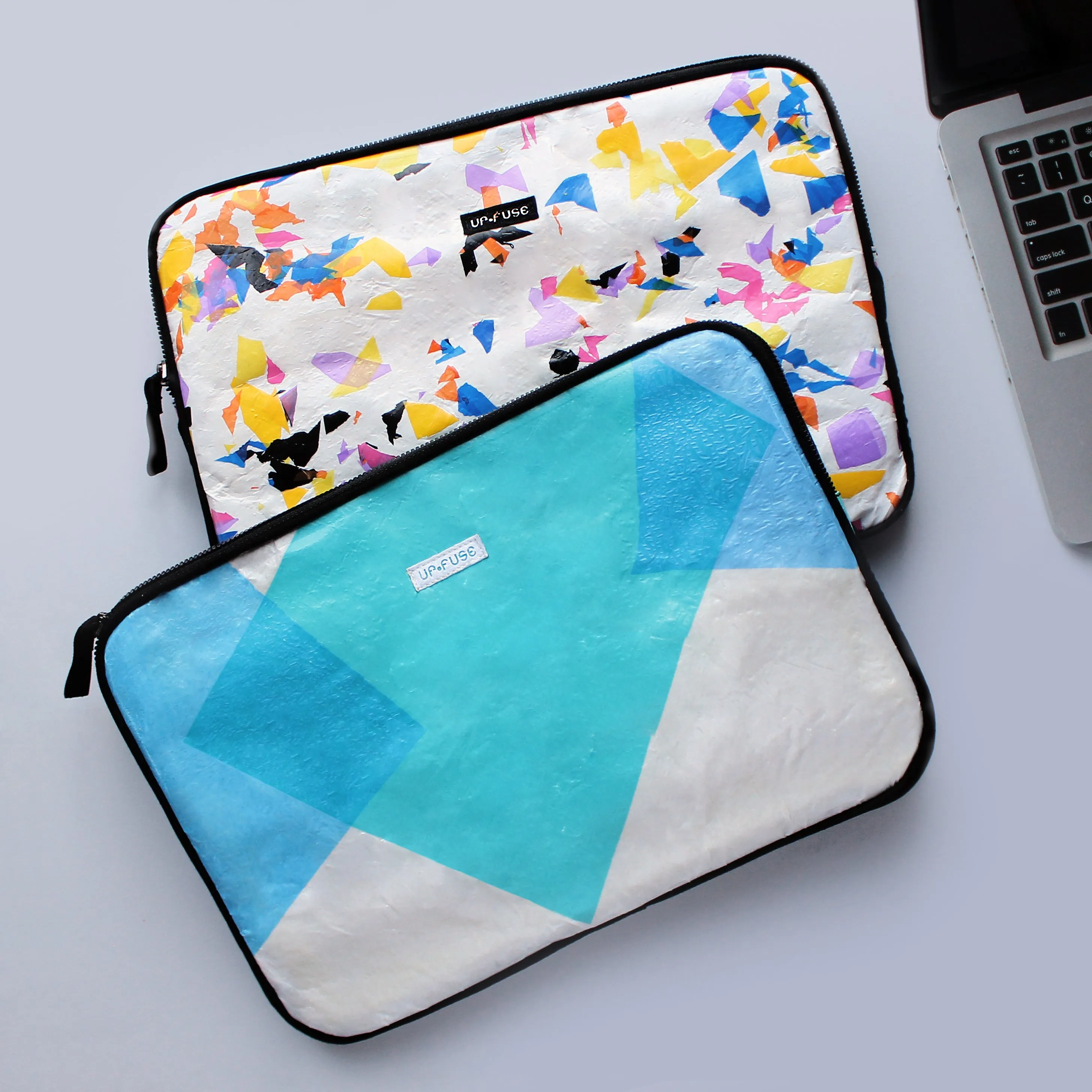 Classic Laptop Sleeve - Blues Confetti