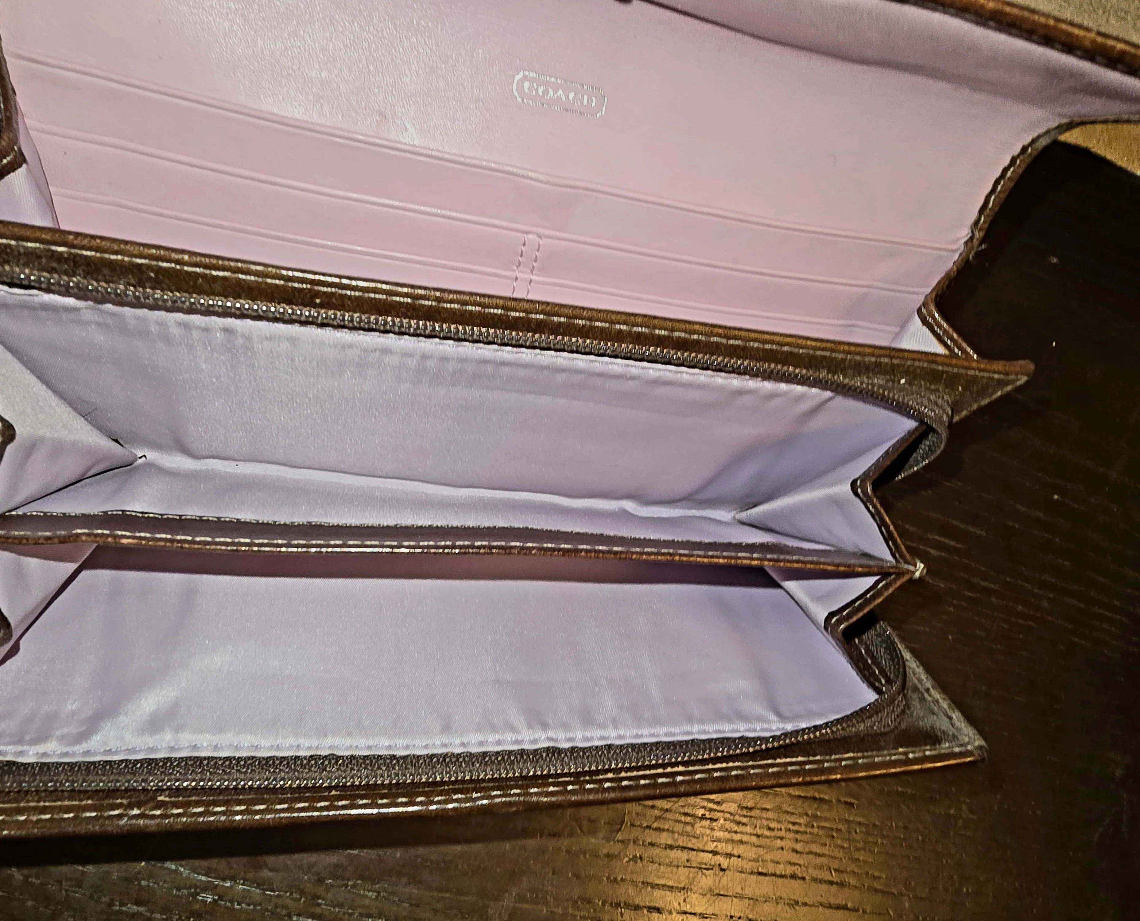 Coach Graffiti Wallet Organizer Clutch