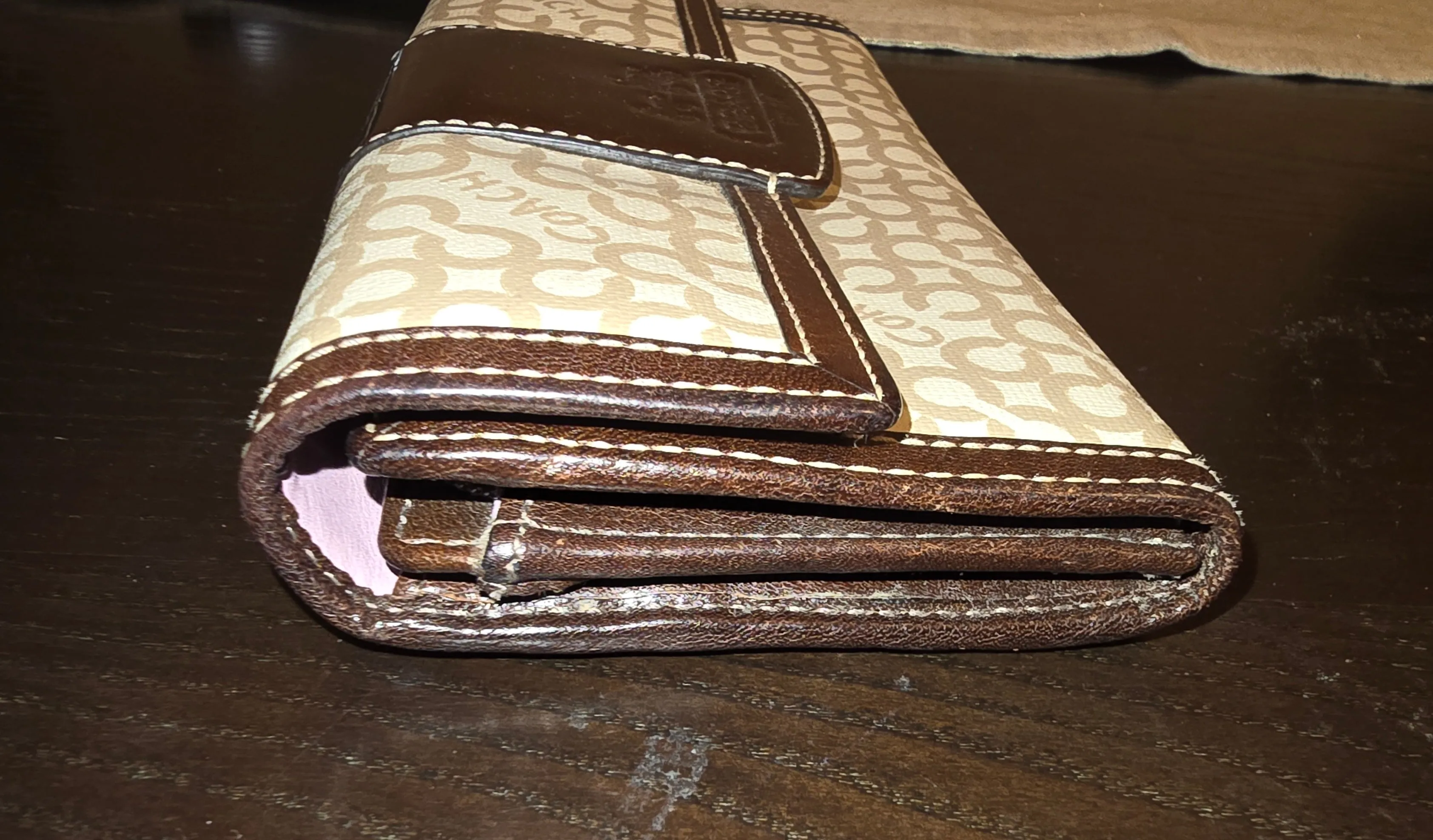 Coach Graffiti Wallet Organizer Clutch