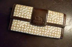 Coach Graffiti Wallet Organizer Clutch