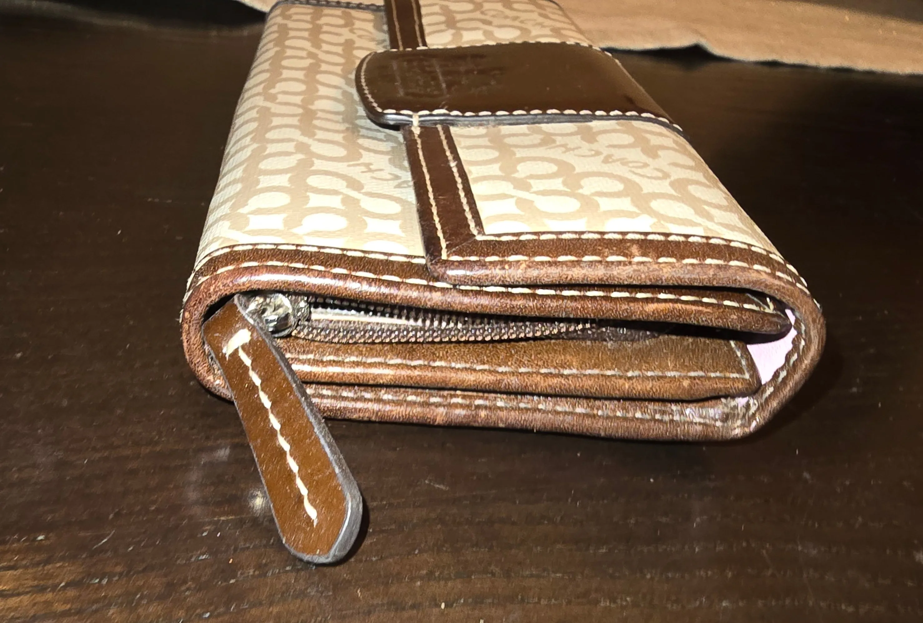 Coach Graffiti Wallet Organizer Clutch