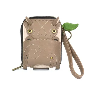 Cute-C - Credit Card Holder / Wallet Wristlet - Hippo