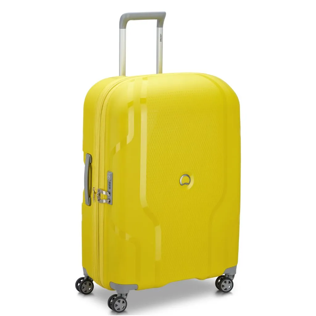 Delsey Clavel 71cm Medium Hardsided Spinner Luggage - Yellow