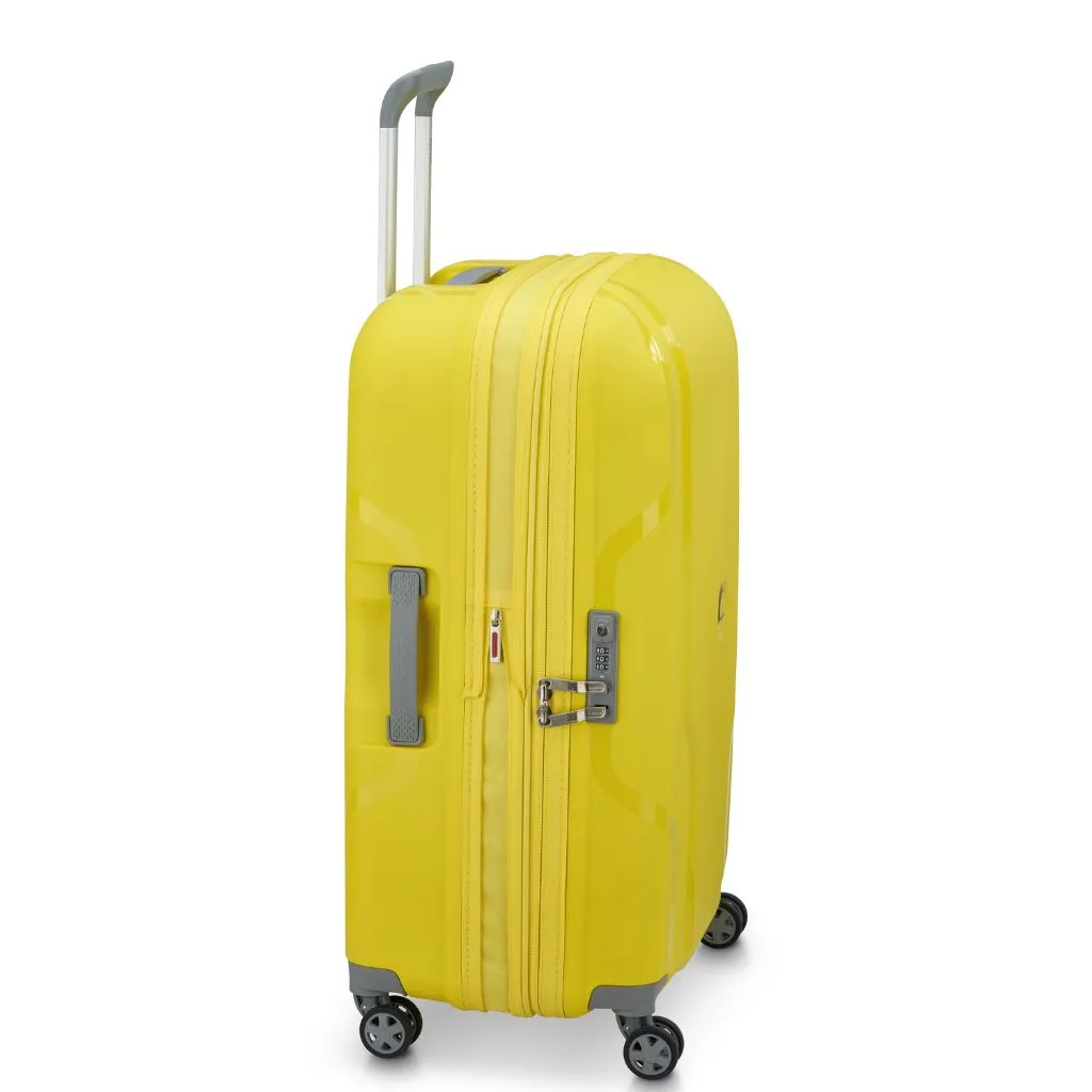 Delsey Clavel 71cm Medium Hardsided Spinner Luggage - Yellow