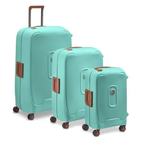 Delsey Moncey 3 PC Hardsided Luggage Set - Almond