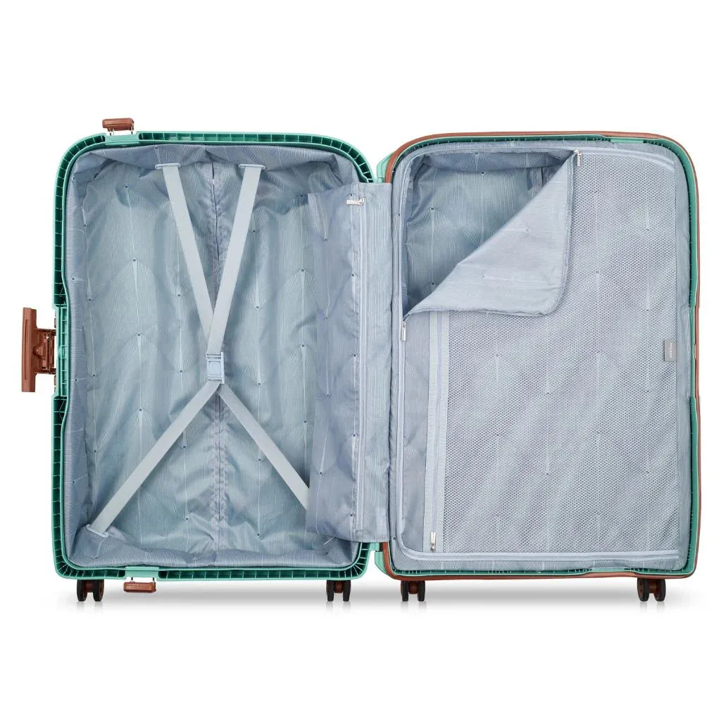 Delsey Moncey 3 PC Hardsided Luggage Set - Almond