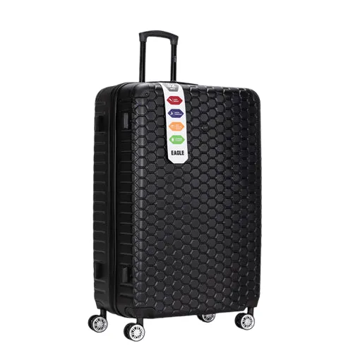 Eagle London Hexagon ABS Trolley Case - 26" Medium Size