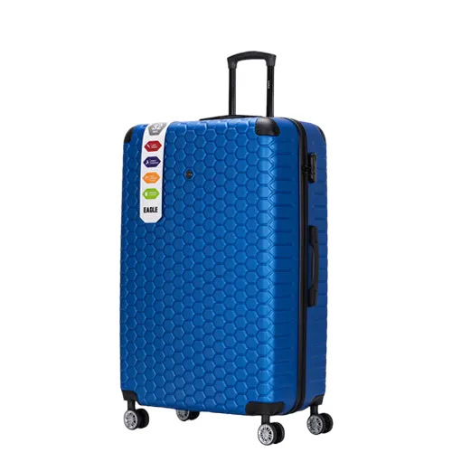 Eagle London Hexagon ABS Trolley Case - 26" Medium Size