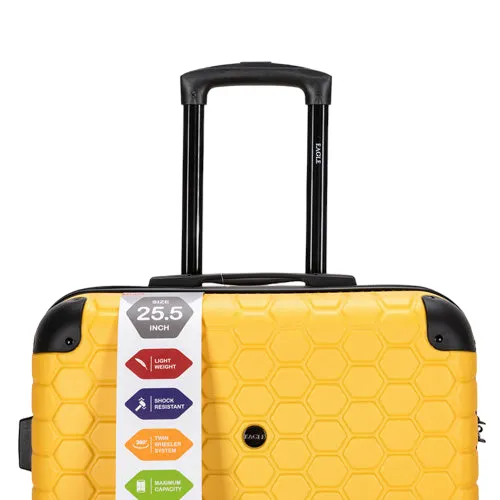 Eagle London Hexagon ABS Trolley Case - 29" Large Size