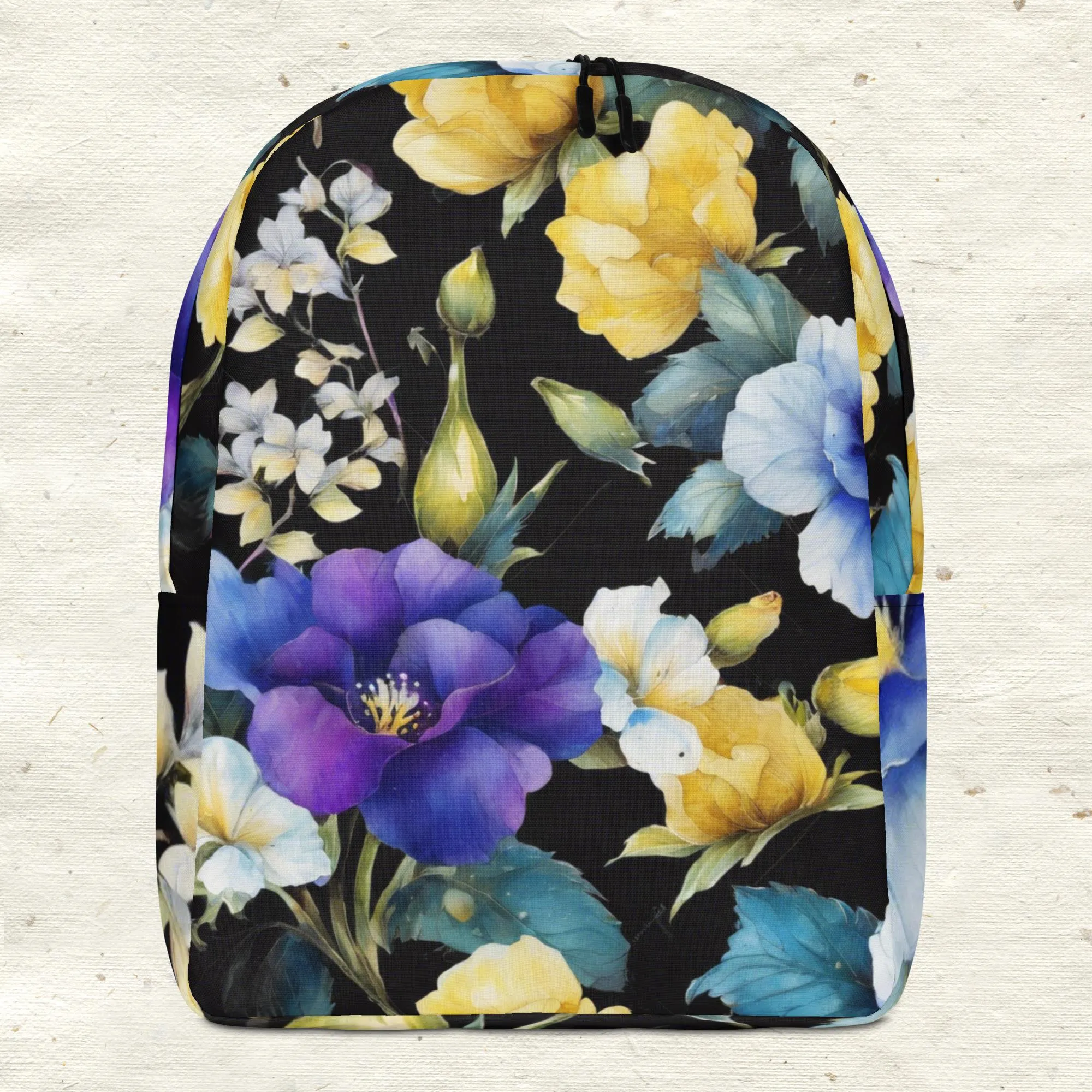 Floral Bloom Minimalist Backpack