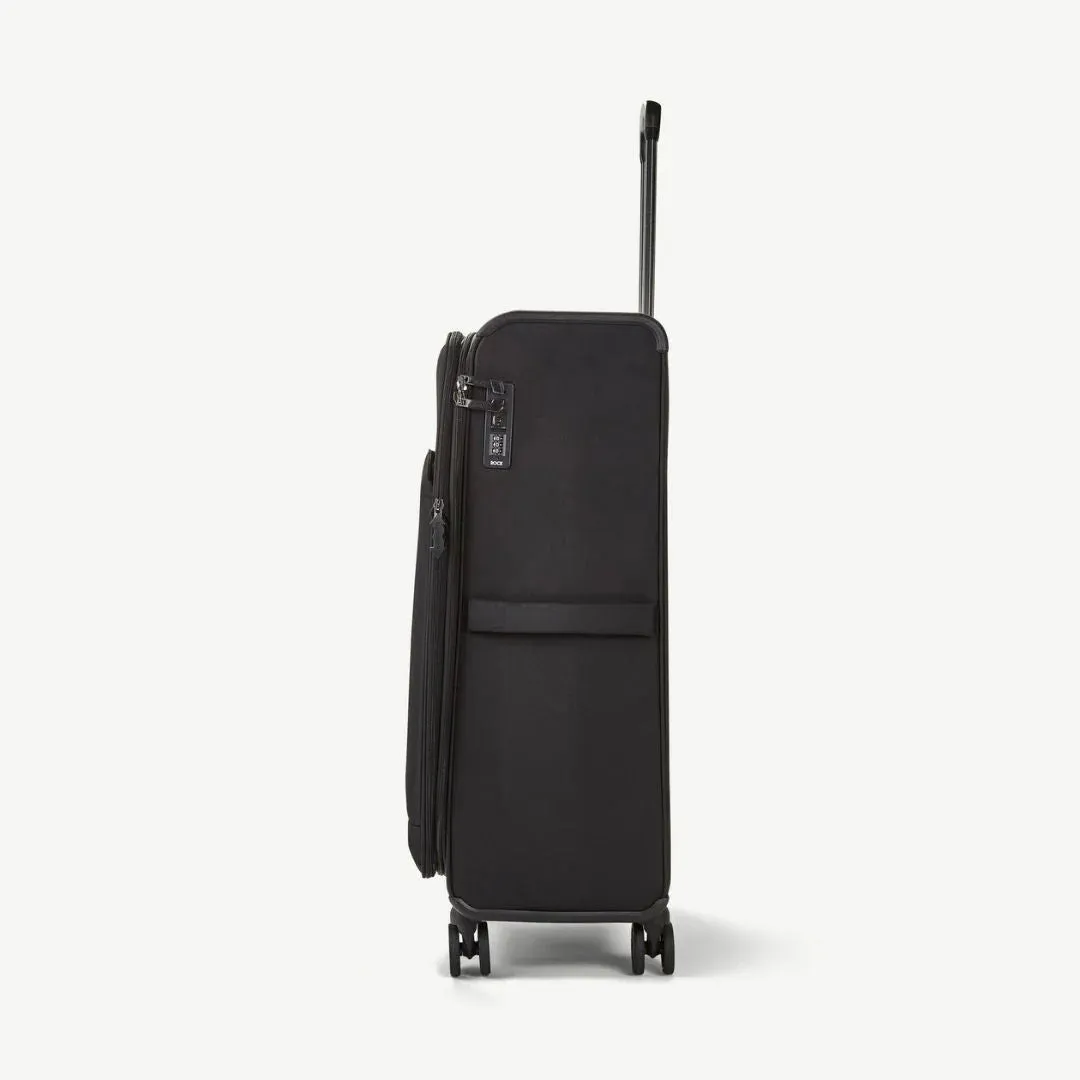 Georgia Large Suitcase (expandable) - Black