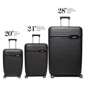 Hardcase Roller Luggage Set (28', 24' and 20')