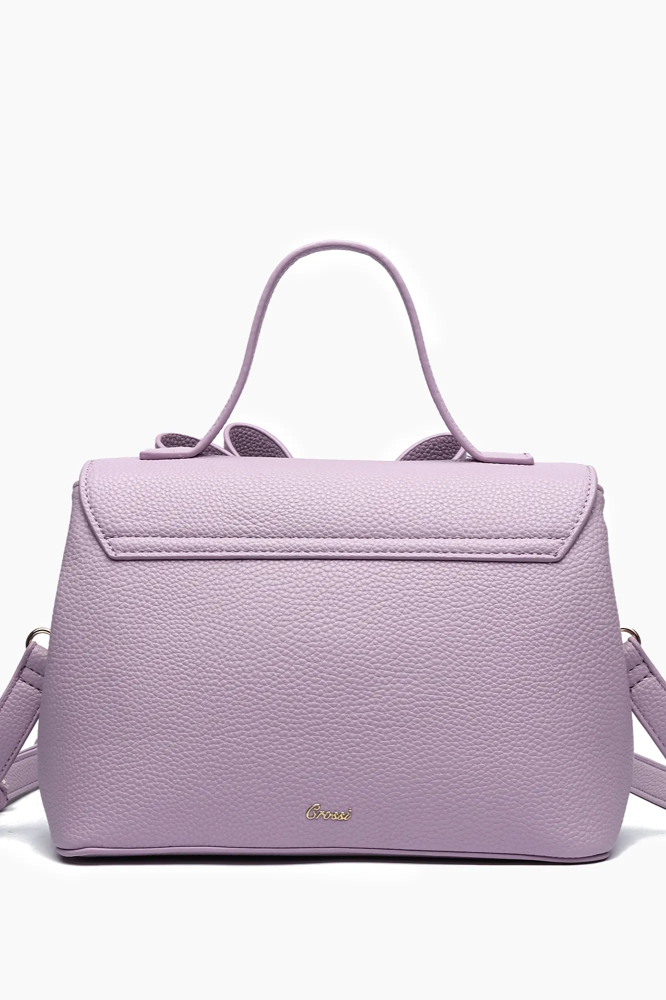 Jasmine Bowtie Crossbody Purple Bag