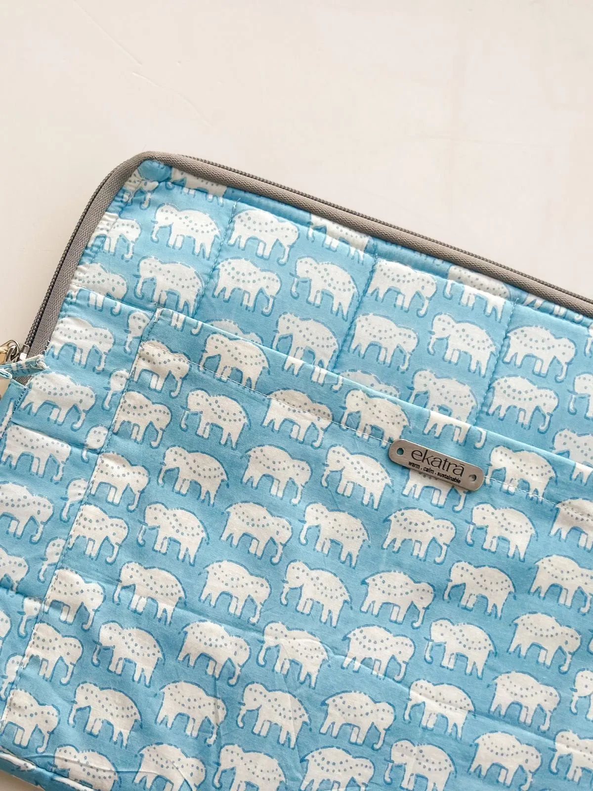 Laptop Sleeve Elephant Motif