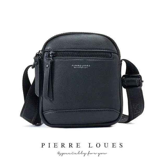 Leather Shoulder Crossbody Chest Bag