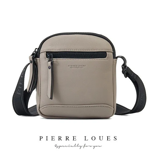 Leather Shoulder Crossbody Chest Bag