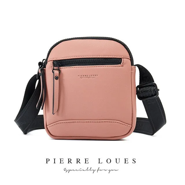 Leather Shoulder Crossbody Chest Bag