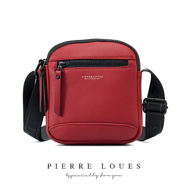 Leather Shoulder Crossbody Chest Bag