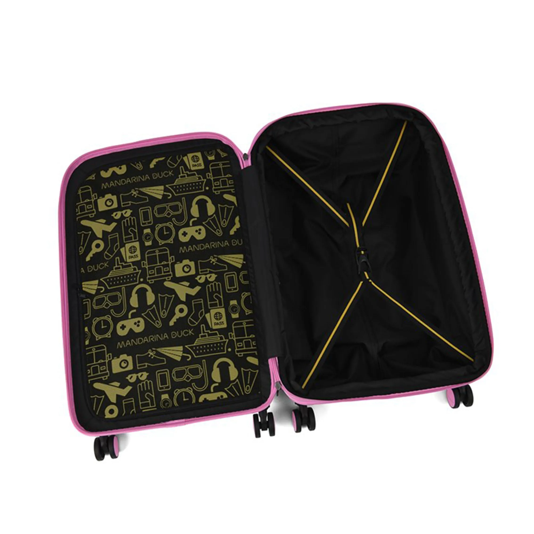 Logoduck Cabin & Large Expandable Trolley Set