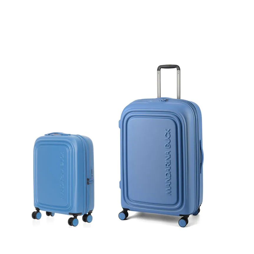 Logoduck Cabin & Large Expandable Trolley Set