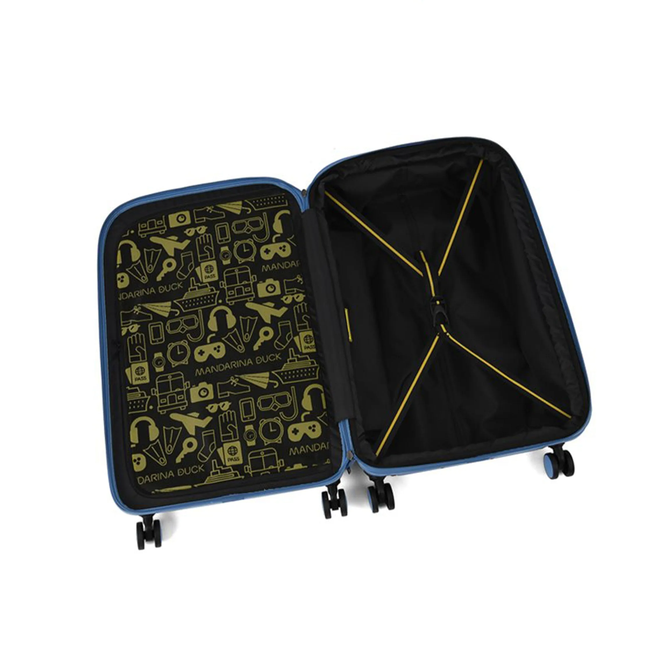 Logoduck Cabin & Large Expandable Trolley Set