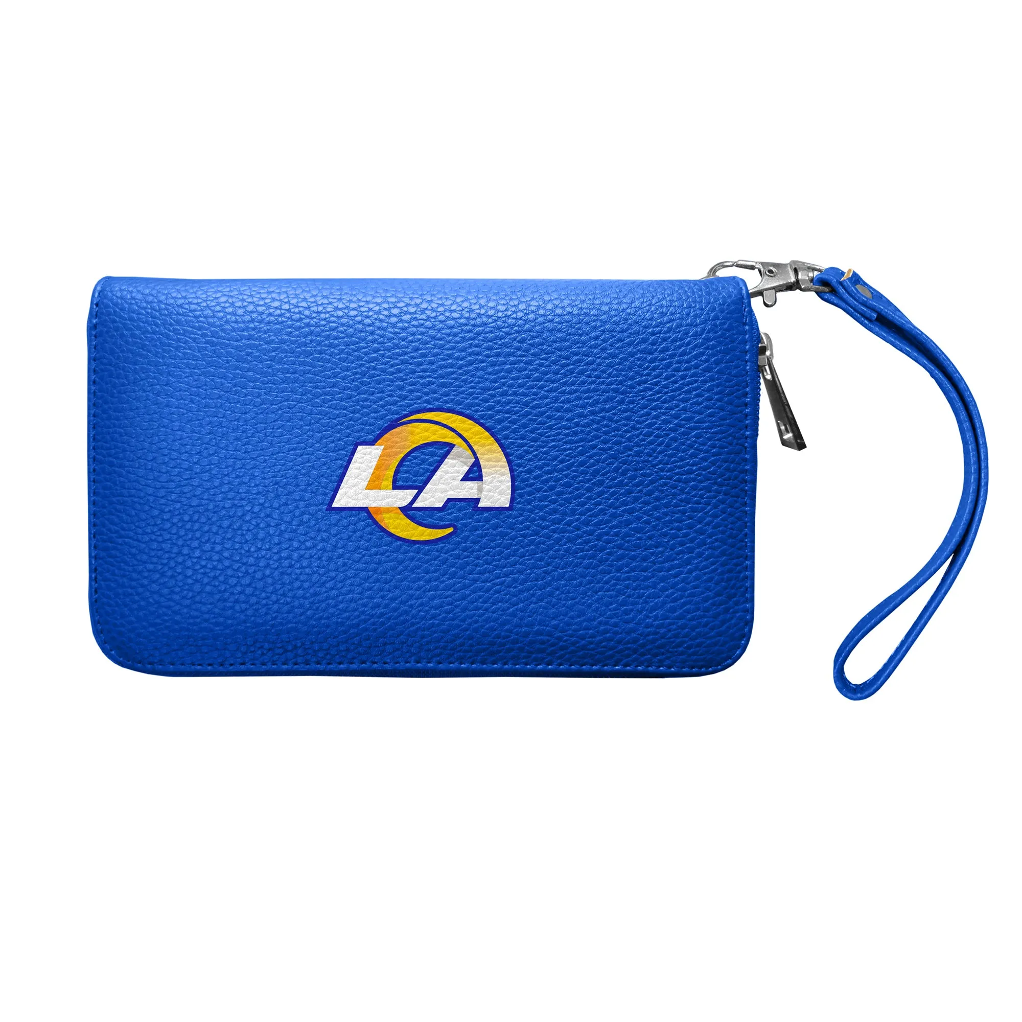 Los Angeles Rams Zip Organizer Wallet Pebble