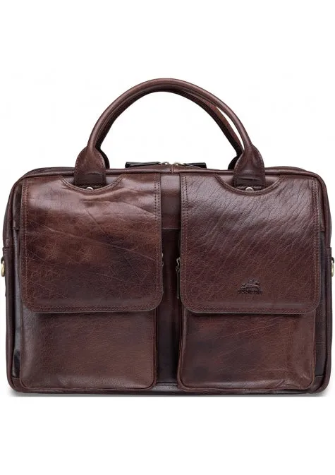 Mancini Arizona Double Compartment Briefcase for 15.6'' Laptops