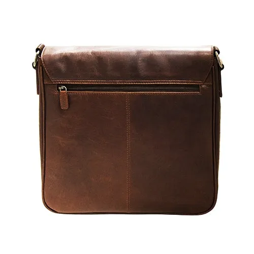 Mancini Buffalo Messenger Bag for 12" Laptop / Tablet