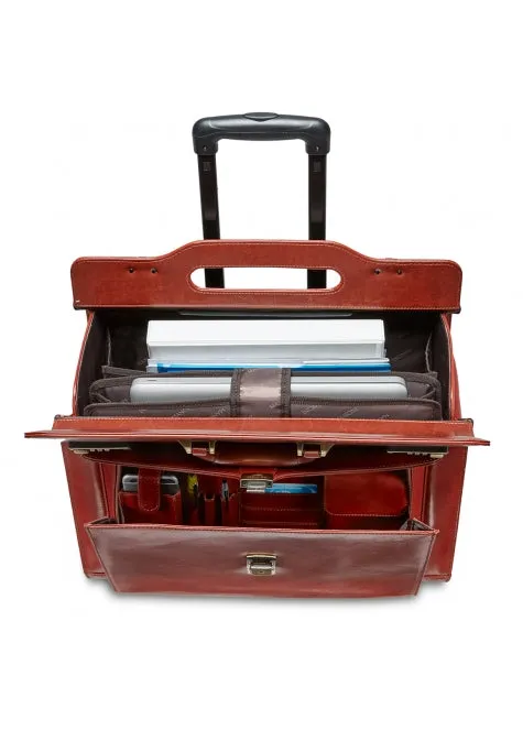 Mancini Deluxe Wheeled Catalog Case