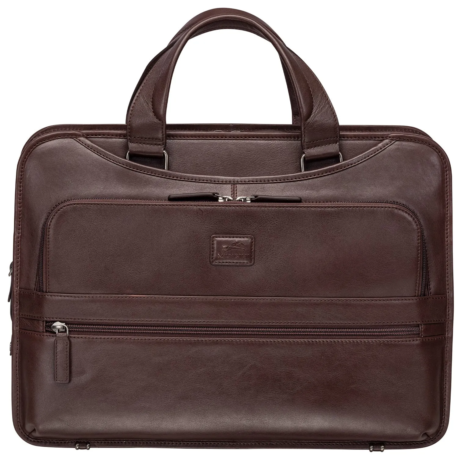 Mancini Milan Triple Compartment Briefcase for 15.6” Laptop / Tablet