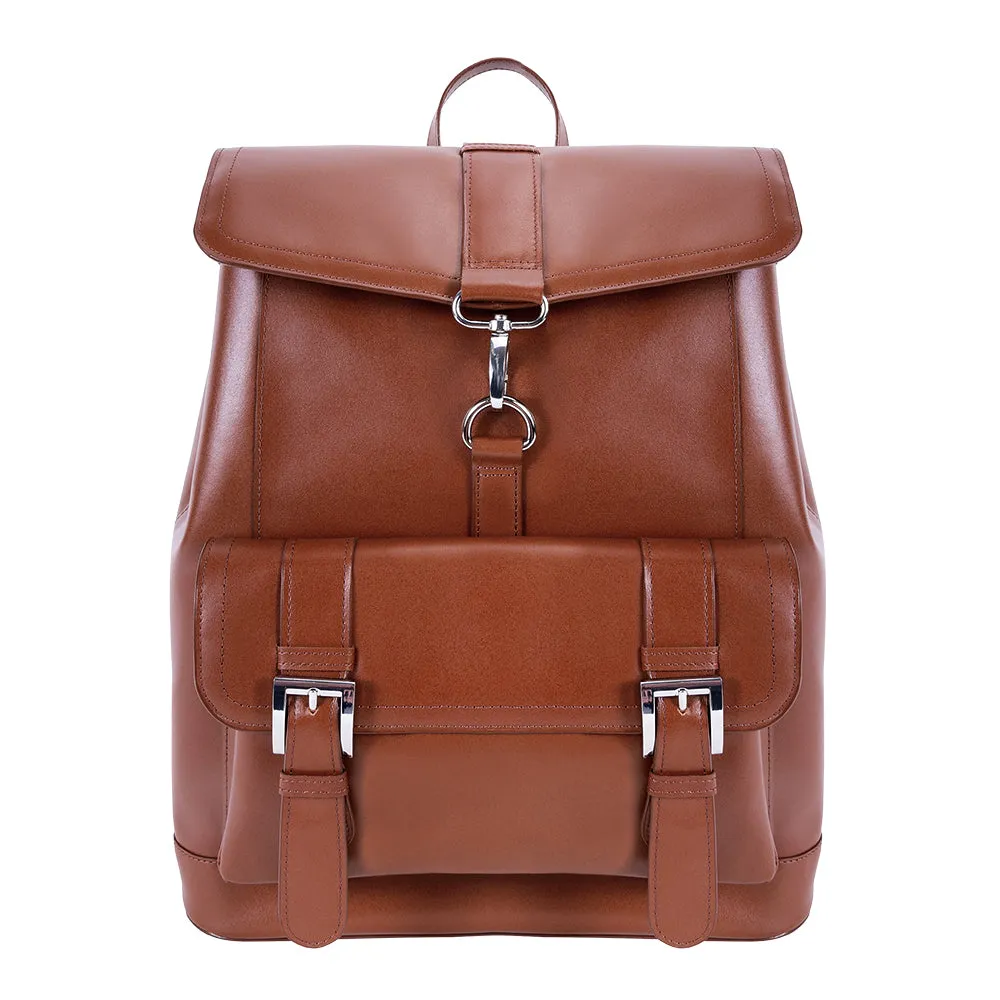 McKlein Hagen 15" Leather Laptop Backpack