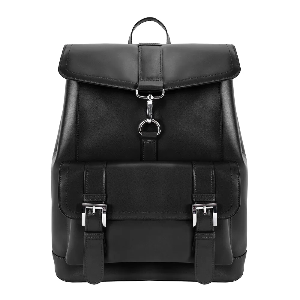 McKlein Hagen 15" Leather Laptop Backpack