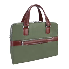 McKlein USA Hartford Nylon Dual Compartment Briefcase Assorted Colors