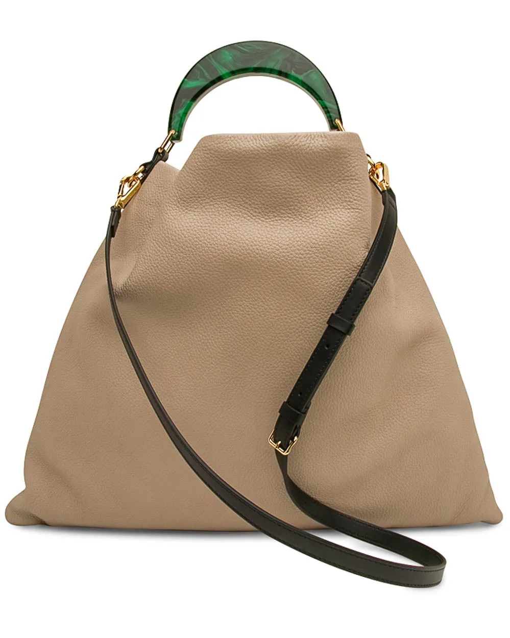 Medium Hobo Bag in Camel