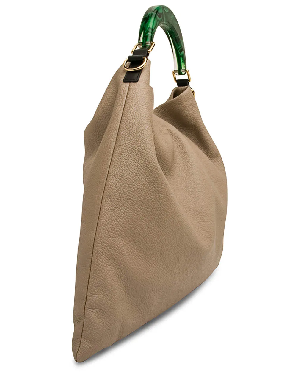 Medium Hobo Bag in Camel