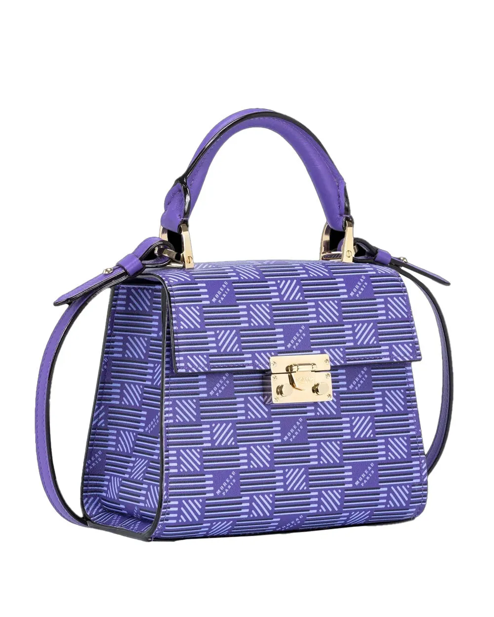 Mune BB Top Handle Bag in Purple