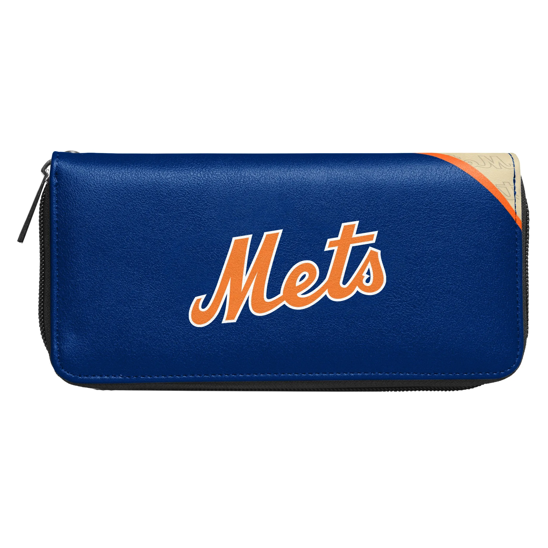 New York Mets Curve Zip Organizer Wallet